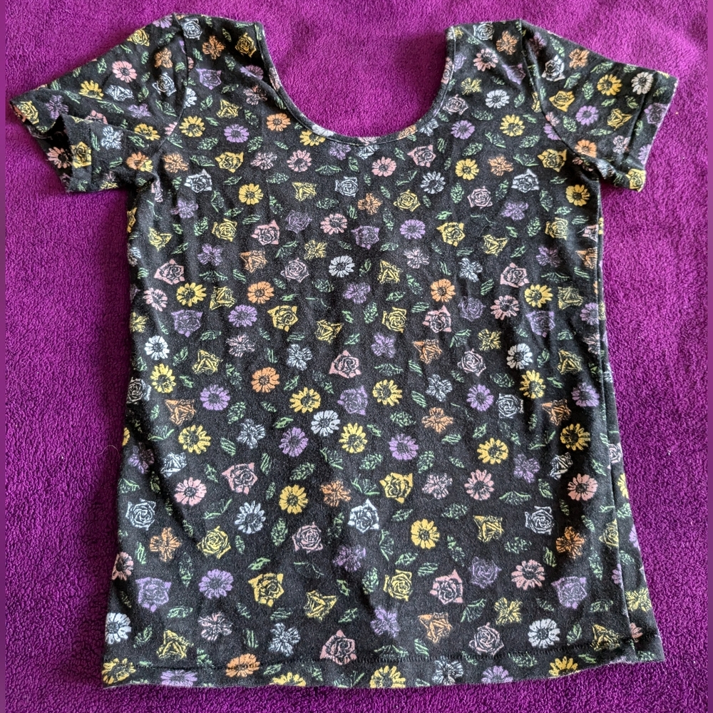 Floral Multicolor T-Shirt OBEY Propaganda